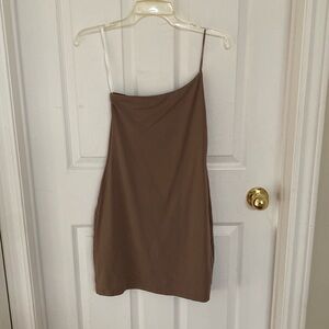 NWOT Babaton Contour One-Shoulder Dress (M)